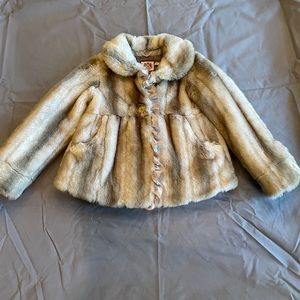 Juicy Couture— Girls Faux Fur Coat